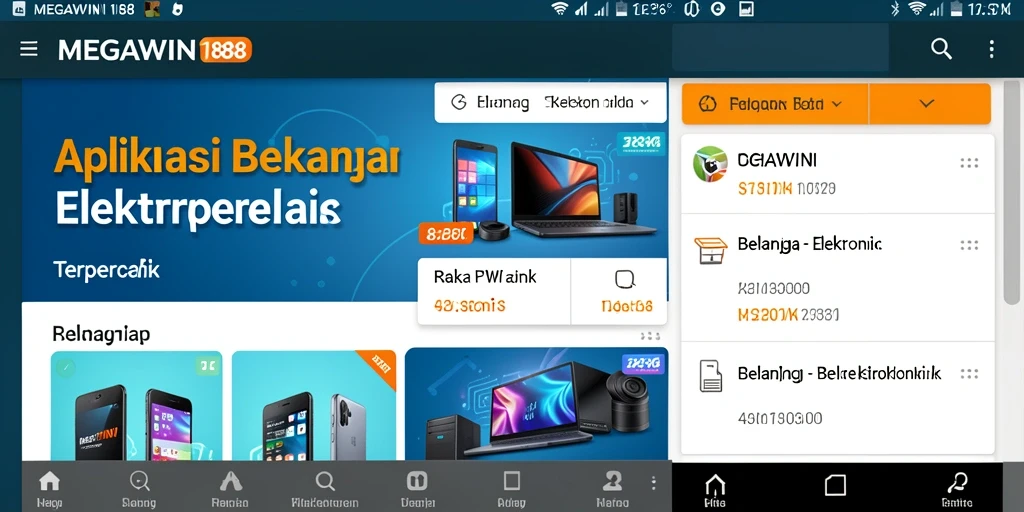Tampilan antarmuka MEGAWIN188 yang menarik dan mudah digunakan.