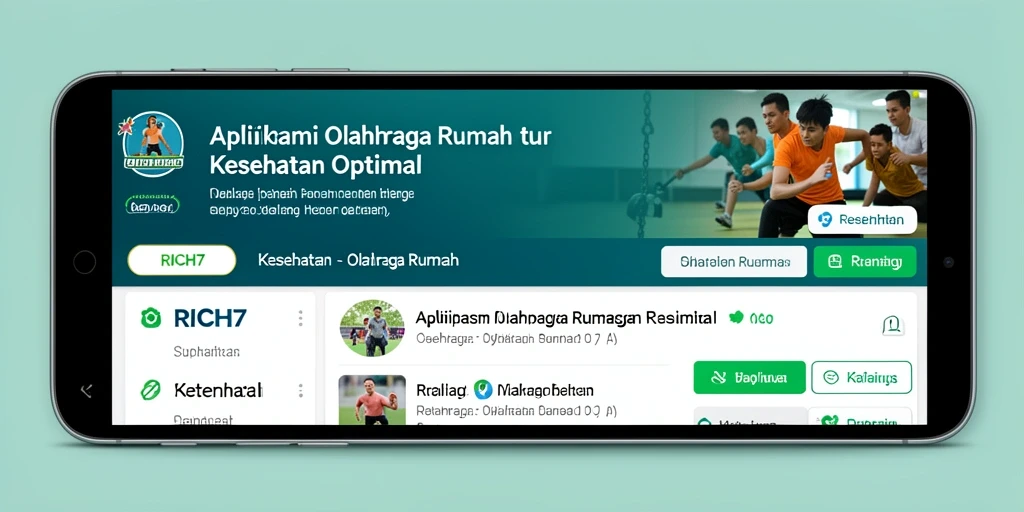 Tampilan antarmuka RICH7 yang ramah pengguna dan fungsional.